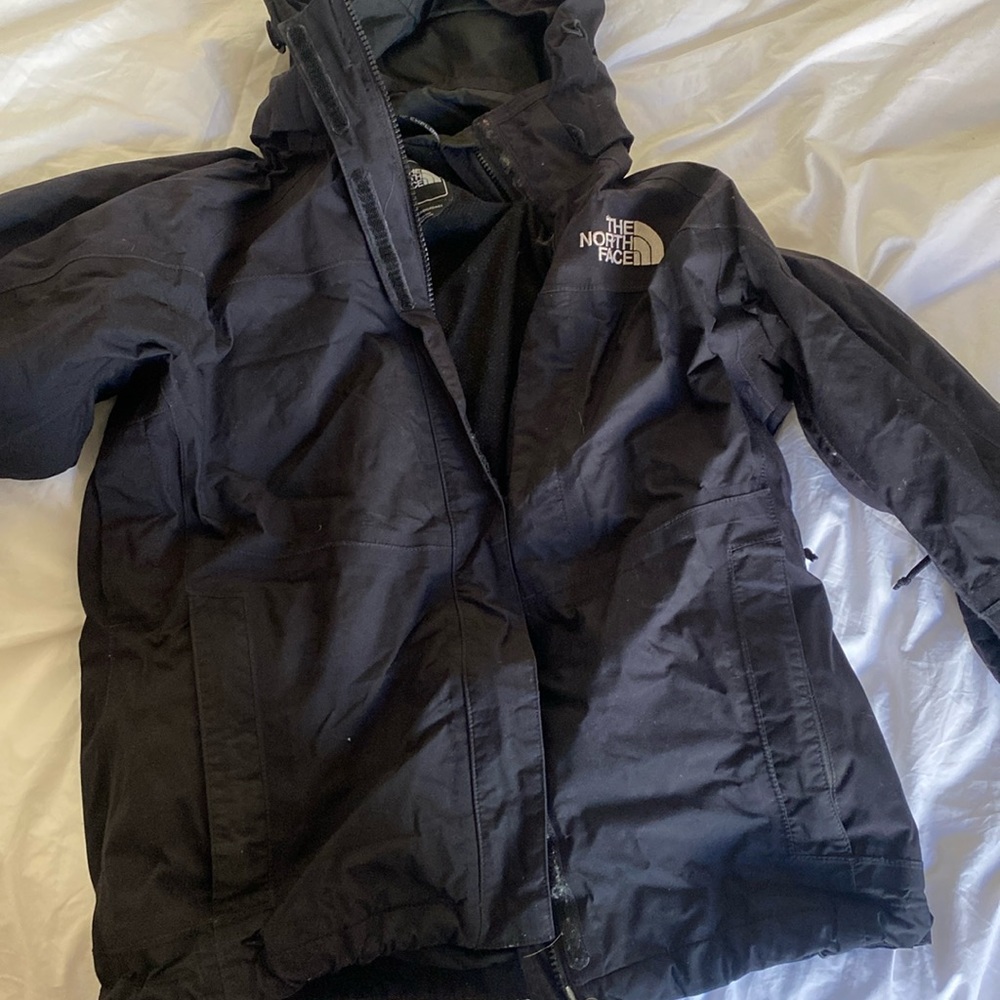 The North Face rain jacket - small